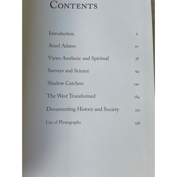 Ansel Adams And The Photographers Of The American West Hardcover Book By Eva Web - Picture 5 of 6